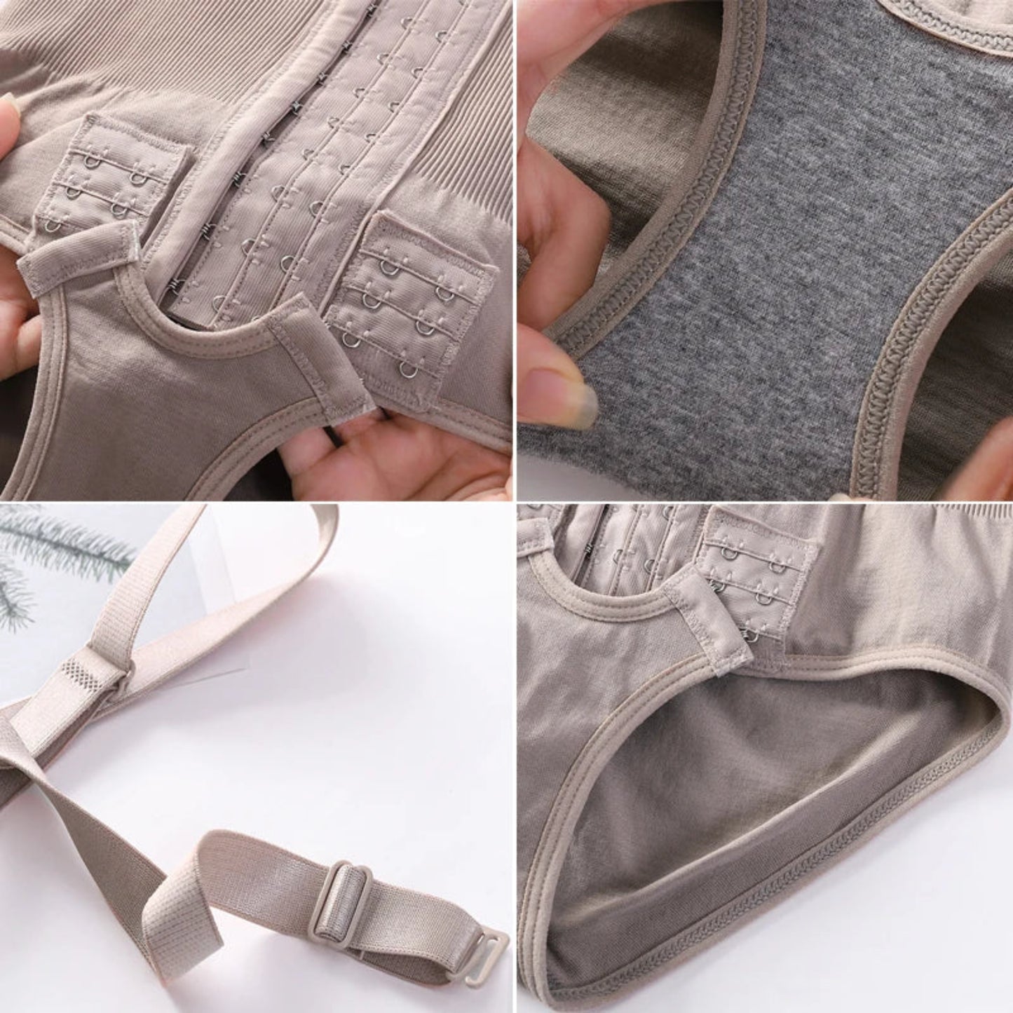 Short Gainant à Bretelles – Taille Haute & Maintien Confortable | Curvia