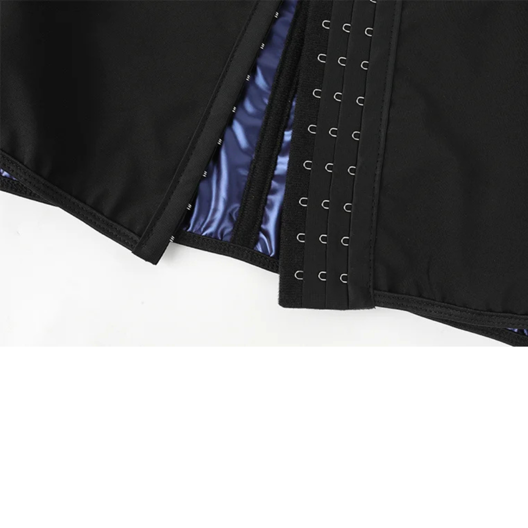 Gaine Effet Sauna – Ceinture à Crochets & Maintien Sport | Curvia