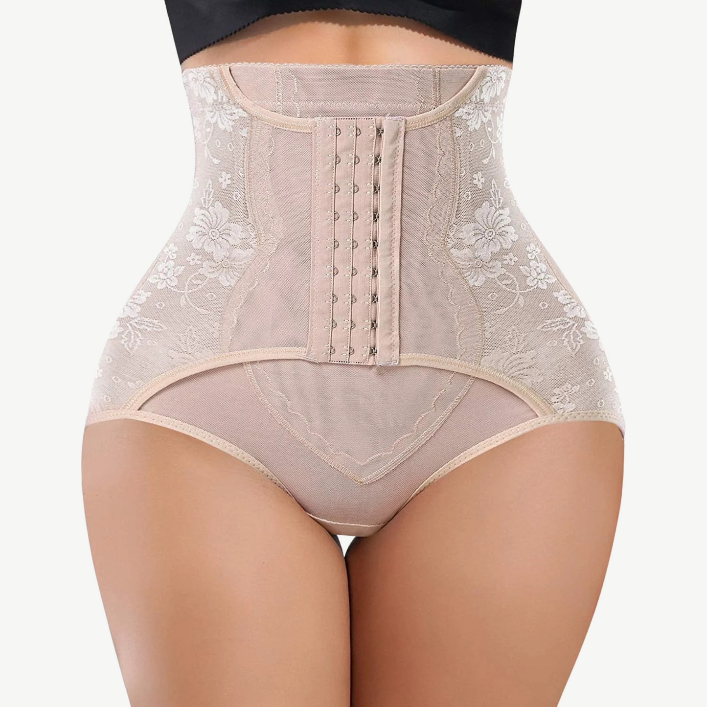 Culotte Gainante Taille Haute avec Ceinture Intégrée | Curvia