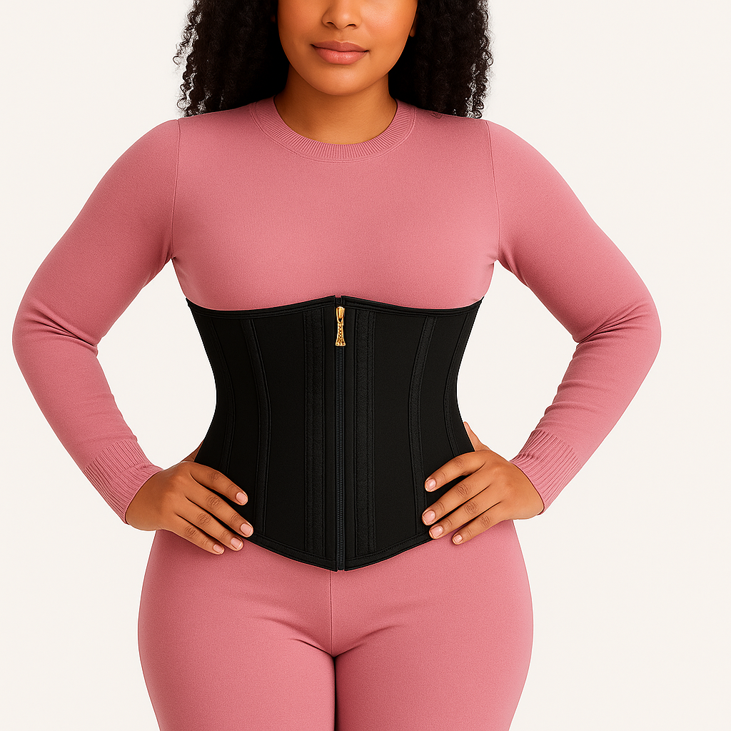 Gaine Chic Femme – Design Zippé & Maintien Confortable | Curvia