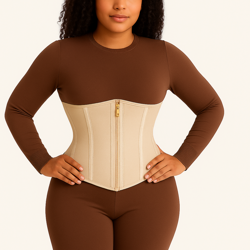 Gaine Chic Femme – Design Zippé & Maintien Confortable | Curvia