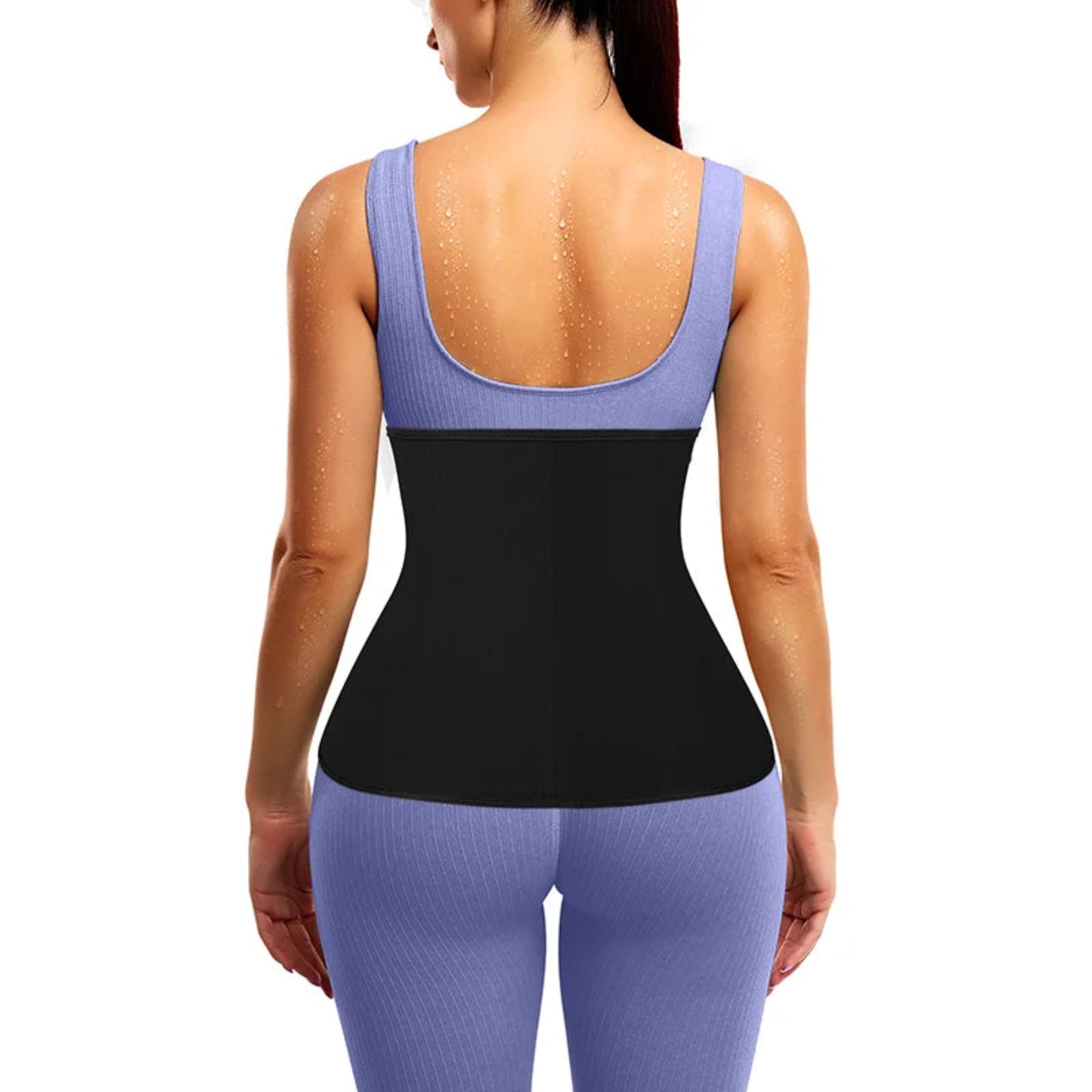 Gaine Effet Sauna – Ceinture à Crochets & Maintien Sport | Curvia