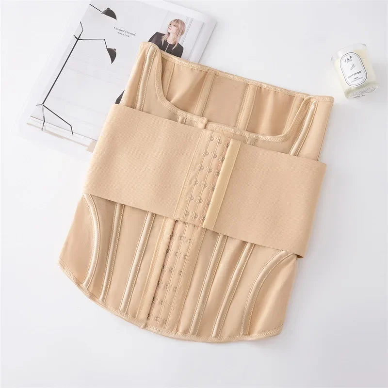 Gaine Femme Sculptante – Crochets & Ceinture Ajustable | Confort Curvia