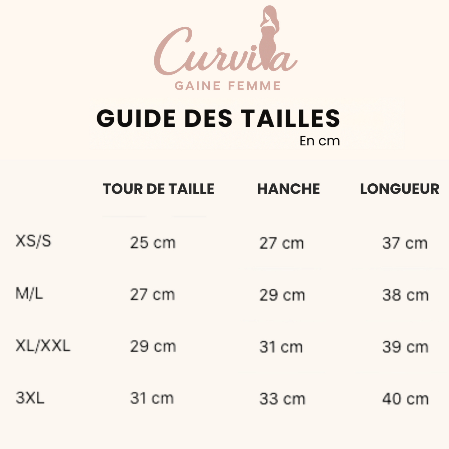 Culotte Gainante Femme – Taille Haute et Maintien Confortable | Curvia