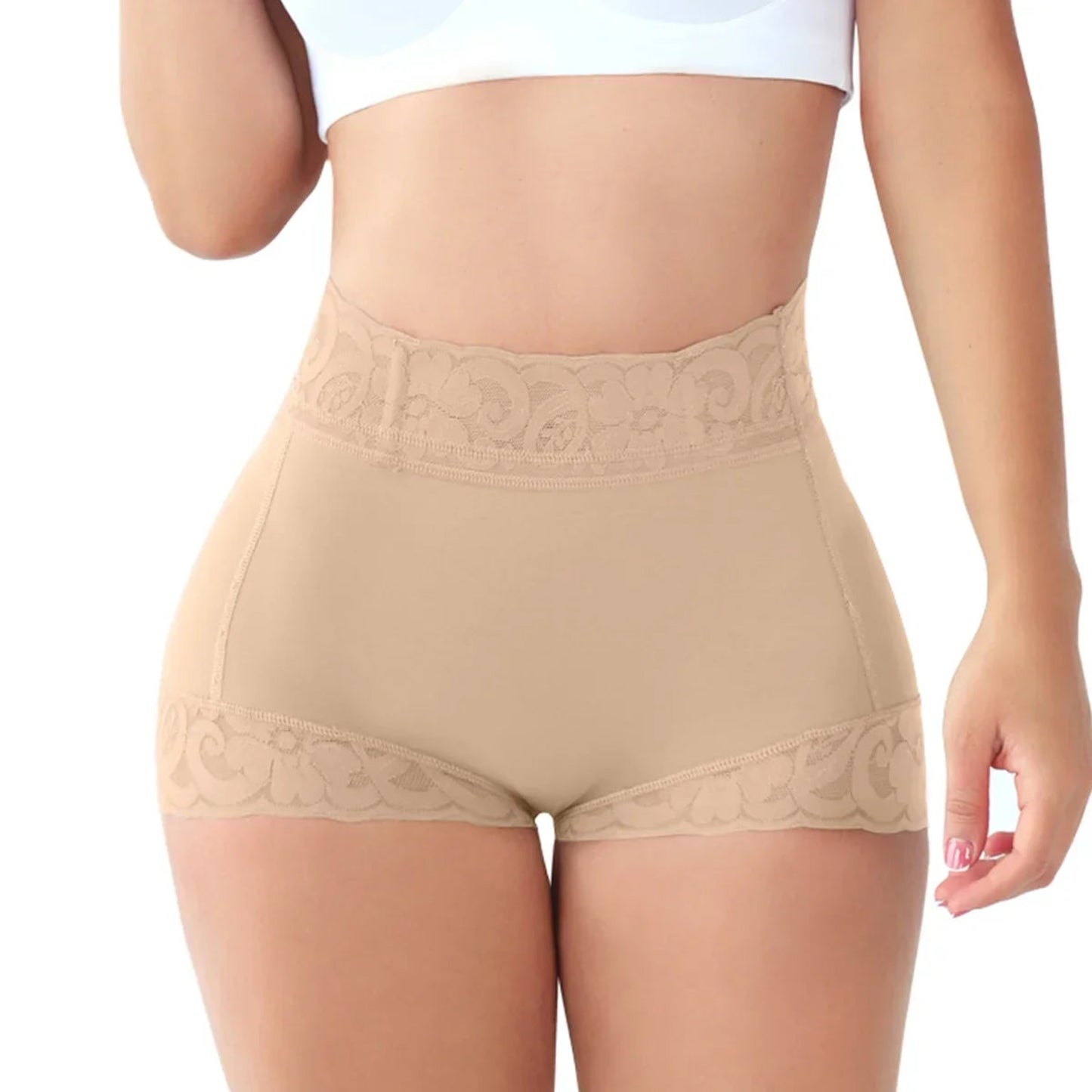 Short Court Gainant Femme – Taille Haute & Maintien Confortable | Curvia
