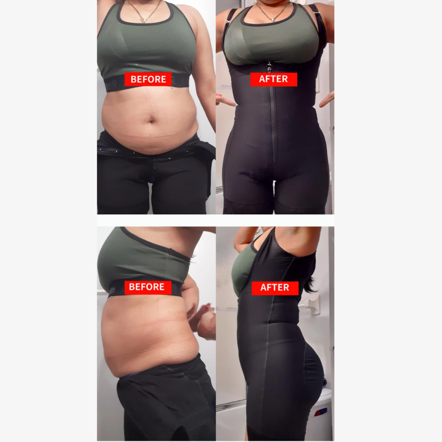 Body Colombien à Bretelles – Taille Haute & Maintien Renforcé | Curvia