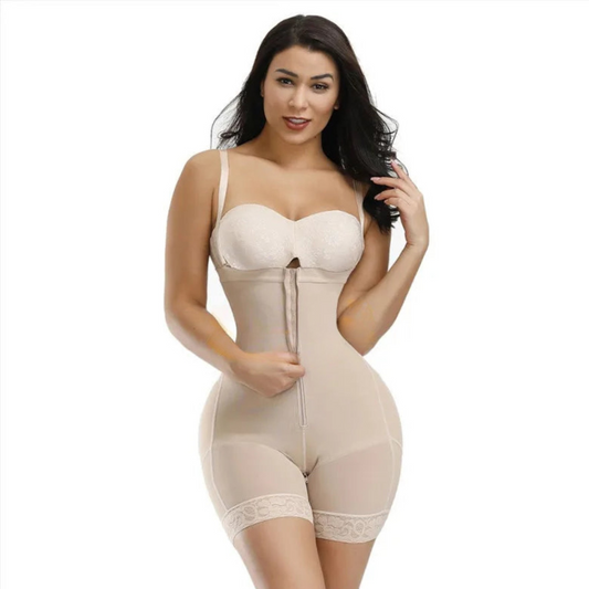 Body Colombien à Bretelles – Taille Haute & Maintien Renforcé | Curvia