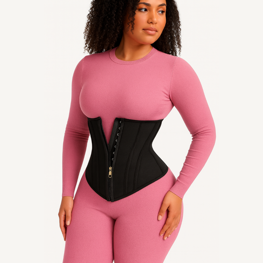 Gaine Chic Femme – Design Zippé & Maintien Confortable | Curvia