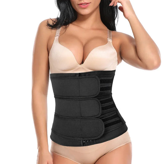 Gaine Femme à 3 Scratchs – Zip ou Crochet | Maintien & Confort | Curvia