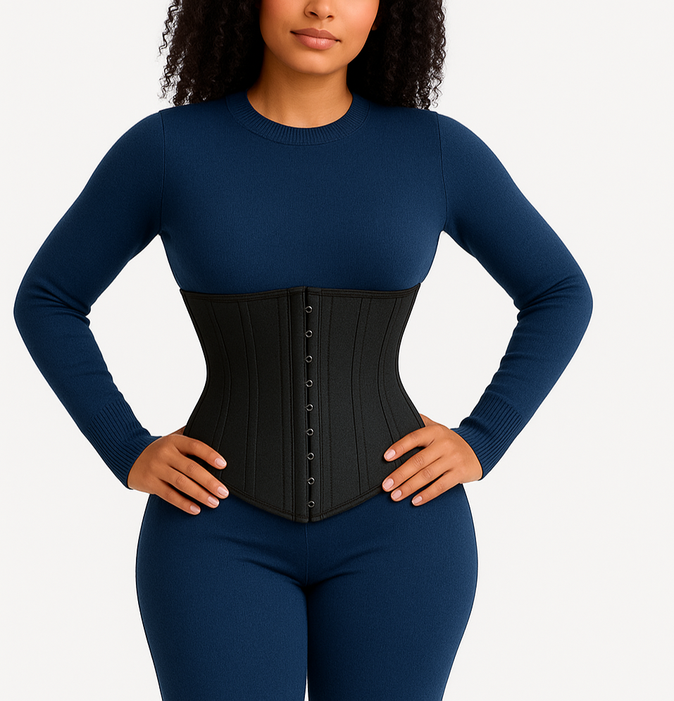 Gaine à Crochets Femme – Maintien Taille & Confort Respirant | Curvia