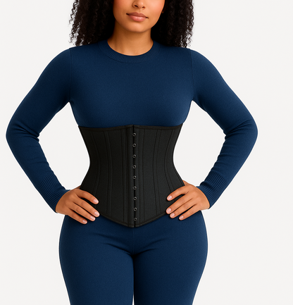 Gaine à Crochets Femme – Maintien Taille & Confort Respirant | Curvia