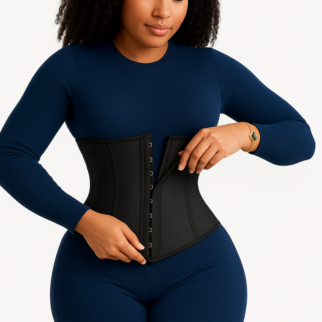 Gaine à Crochets Femme – Maintien Taille & Confort Respirant | Curvia
