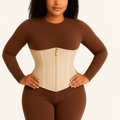 Gaine Chic Femme – Design Zippé & Maintien Confortable | Curvia