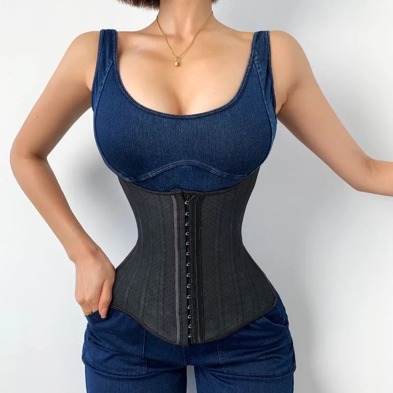 Gaine à Crochets Femme – Maintien Taille & Confort Respirant | Curvia
