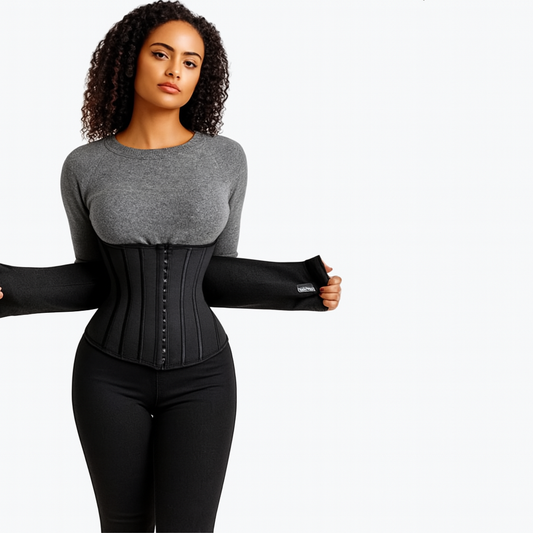 Gaine Femme Sculptante – Crochets & Ceinture Ajustable | Confort Curvia