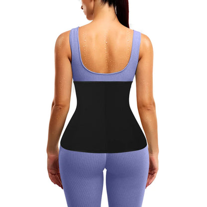 Gaine Effet Sauna – Ceinture à Crochets & Maintien Sport | Curvia