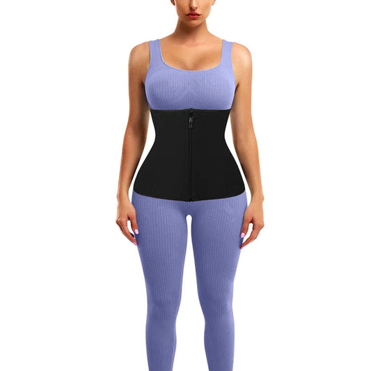 Gaine Effet Sauna – Ceinture à Crochets & Maintien Sport | Curvia