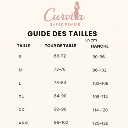 Short Gainant Taille Haute – Ceinture à Crochets Ajustable | Curvia
