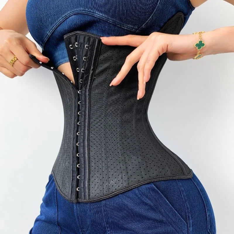 Gaine à Crochets Femme – Maintien Taille & Confort Respirant | Curvia