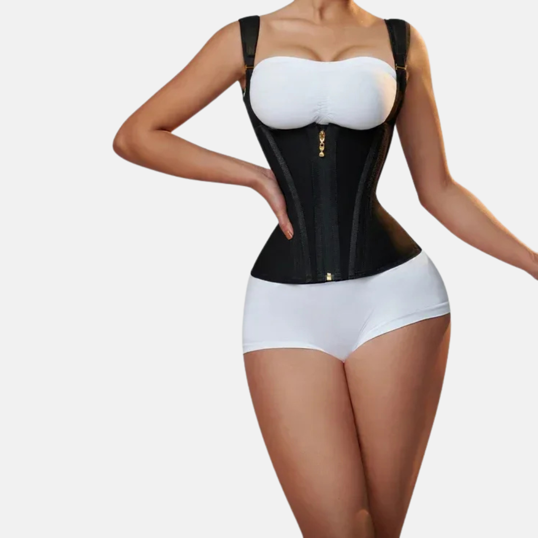 Gaine à Bretelles – Corset Sculptant & Maintien Confortable | Curvia-Gaine Femme
